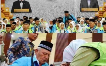 360 Jemaah Kloter 01 Resmi Masuk Embarkasi Medan, Perdana di Era Kemenhaj