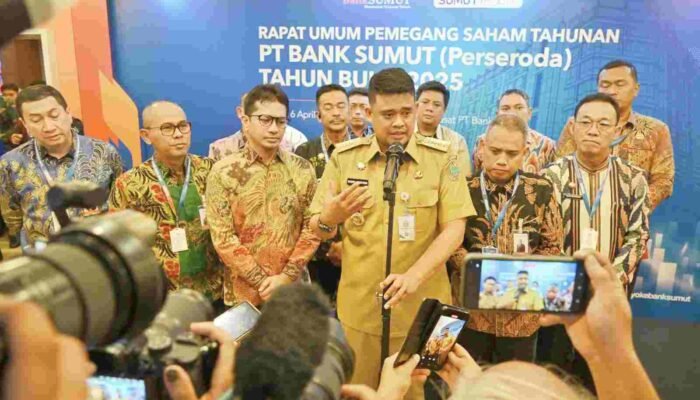 Bobby Nasution Pacu Bank Sumut Capai KBMI 2 agar Naik ke Kelas Menengah