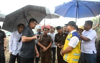 Gubernur Sumut Bobby Nasution Desak Percepatan Proyek Tanggul dan Sabodam Sungai Tukka