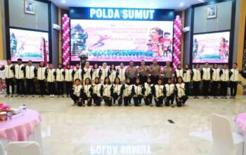 Kapolda Sumut Lepas Kontingen Kemala Run 2026 ke Bali, Tekankan Sportivitas dan Soliditas Keluarga Besar Polri