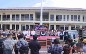 Polres Karo Tuntaskan Puluhan Kasus dalam 100 Hari, Kapolres : “Kami Tidak Bisa Bekerja Sendiri”