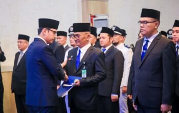 Lantik Eselon II, III dan IV, Rico Waas Beri Deadline 6 Bulan bagi Pejabat Baru Untuk Tunjukkan Perubahan