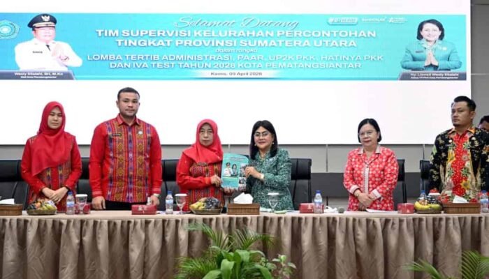 Kader PKK Jadi Garda Terdepan, Supervisi Perkuat Implementasi 10 Program Pokok di Pematangsiantar