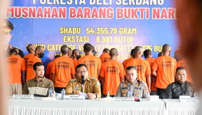 Bupati Apresiasi Pengungkapan 89 Kg Sabu, Sanksi Berat Bagi ASN Terlibat