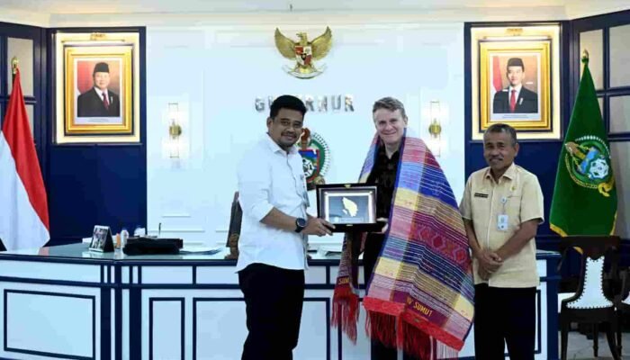 Gubernur Bobby Nasution Promosikan Sumut ke Dubes Australia sebagai Gerbang Investasi Indonesia Barat