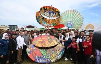 Festival Layang-Layang Piala Gubernur Dibuka, Bobby Nasution Ingin Jadi Daya Tarik Wisata Sumut