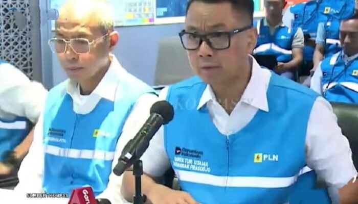 DIRUT PLN Minta Maaf Pulau Sumatera Mati Total : Membuat Sebahagian Pulau Blackout