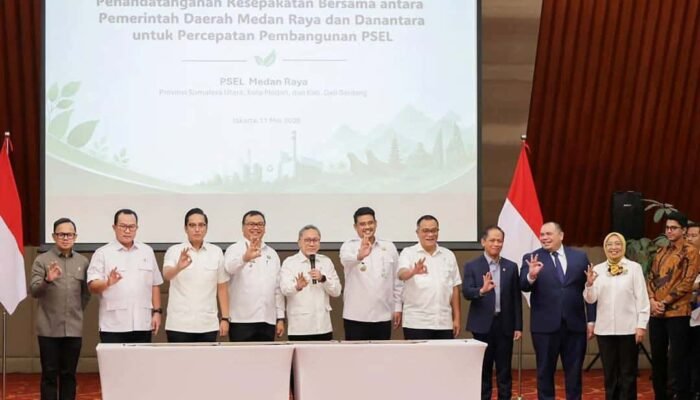 Gubernur Sumut Bobby Nasution Teken MoU PSEL dengan Danantara, Targetkan Medan Raya Bebas Sampah