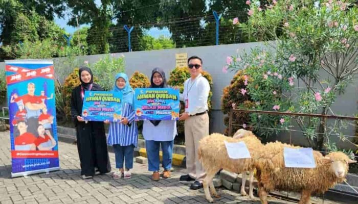 JNE Medan Hadiahkan Hewan Kurban Untuk Insan Media, Pererat Silaturahmi dan Semangat Berbagi di Momen Iduladha