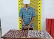 Undercover Buy Bongkar Peredaran Liquid Narkotika di Hamparan Perak, Puluhan Cartridge Yakuza Disita