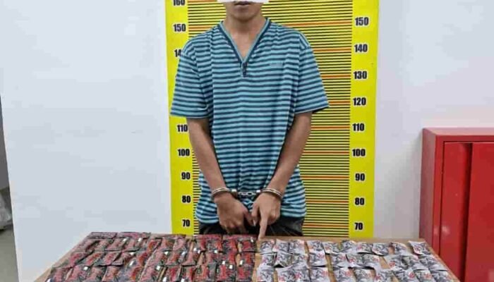 Undercover Buy Bongkar Peredaran Liquid Narkotika di Hamparan Perak, Puluhan Cartridge Yakuza Disita