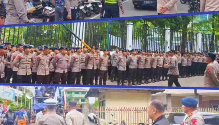 Siaga Humanis May Day 2026, Satuan Brimob Polda Sumut Kawal Ribuan Buruh di Gedung Pardede Hall Medan dengan Pengamanan Maksimal