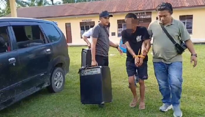 Bobol Gereja di Simalungun, Pria 32 Tahun Dibekuk Polsek Tanah Jawa