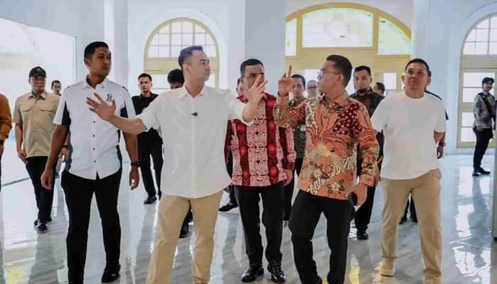 Raffi Ahmad Terpukau Warenhuis, Siap Dorong Kolaborasi Kreatif di Kota Medan