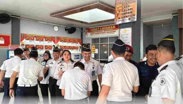 Rutan Kelas I Labuhan Deli Gelar Acara Pisah Sambut Pegawai