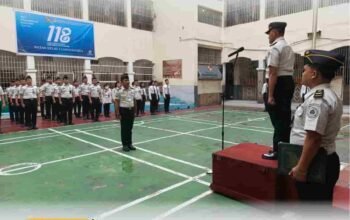 Rutan Kelas I Labuhan Deli Gelar Upacara Hari Kebangkitan Nasional ke-118