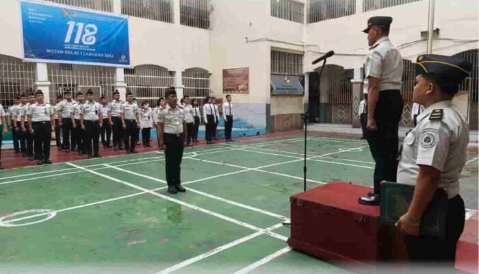 Rutan Kelas I Labuhan Deli Gelar Upacara Hari Kebangkitan Nasional ke-118