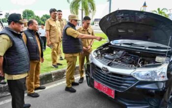 Ikuti Instruksi Gubernur Bobby Nasution, Pemprov Sumut Gelar Apel Kendaraan Dinas dan Pastikan Taat Pajak