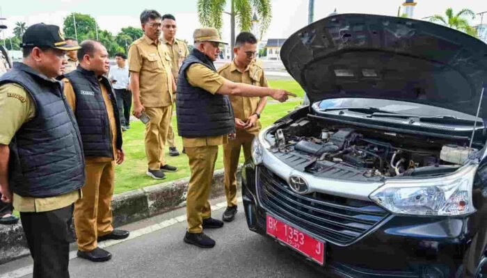 Ikuti Instruksi Gubernur Bobby Nasution, Pemprov Sumut Gelar Apel Kendaraan Dinas dan Pastikan Taat Pajak