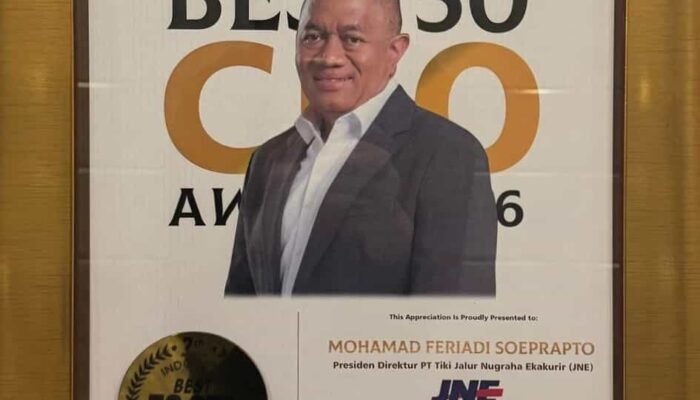 Mohamad Feriadi Soeprapto Raih Indonesia Best 50 CEO Awards 2026