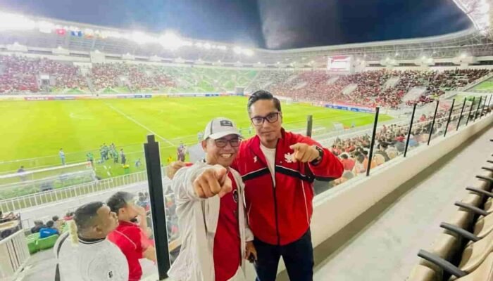 Saksikan Kemenangan 3-0 Timnas U-19, Kekompakan Rico Waas–Zakiyuddin Curi Perhatian di Stadion Utama Sumut