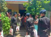 Brimob Polda Sumut Tebar Kepedulian Lewat Jumat Berkah dan Minggu Kasih, Bagikan Sembako hingga Makanan Gratis