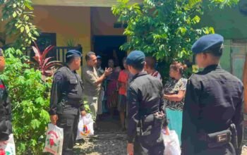 Brimob Polda Sumut Tebar Kepedulian Lewat Jumat Berkah dan Minggu Kasih, Bagikan Sembako hingga Makanan Gratis
