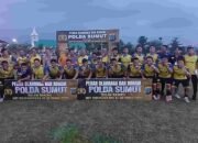Semangat Bhayangkara Presisi Menggema di Final POR Polda Sumut, Polres Toba Sabet Gelar Juara