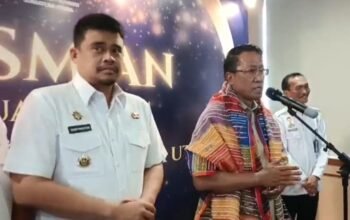 Menkum Supratman Resmikan 6.110 Posbakum di Sumut, Gubernur Bobby Nasution: Penyelesaian Kasus Tertentu Lewat Justice Colaborator