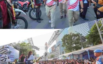 Polda Sumut Sulap Car Free Day Jadi Pesta Rakyat HUT Bhayangkara ke-80, Ribuan Warga Padati Lapangan Merdeka