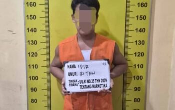 Sat Narkoba Polresta Deli Serdang Amankan Pria Yang Menyimpan Sabu di Pantai labu