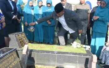 Jelang HUT ke-80 Deli Serdang, Pemkab Ziarahi Makam Mantan Bupati
