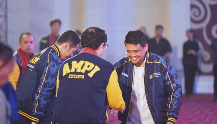 Gubsu Bobby Minta AMPI Satukan OKP Sumut Selesaikan Permasalahan