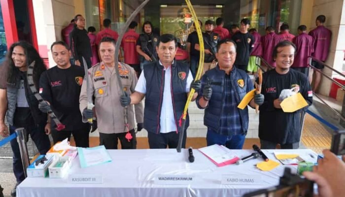 Polda Sumut Tangkap 7 Anggota Komplotan Begal Geng Motor, Beraksi di Lebih dari 25 TKP