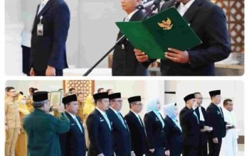 Bobby Nasution Lantik 8 Pejabat Eselon II,  Minta Ciptakan Program yang Dorong Pertumbuhan Ekonomi