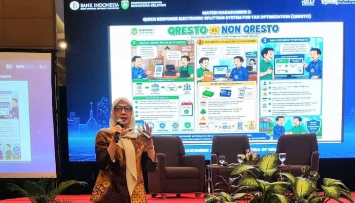 Bapenda Kota Medan Jadi Narasumber, QRESTO Tampil sebagai Best Practice pada Capacity Building TP2DD Regional Sumatera 2026 di Palembang