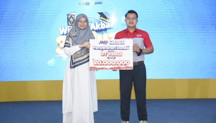 Menebar Kepedulian, Menguatkan Harapan  JNE Medan Salurkan Zakat Total Rp200 Juta kepada 11 Lembaga Sosial