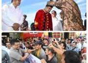 Disambut Hangat Warga di Bandara Binaka, Bobby Nasution Awali Agenda Berkantor di Kepulauan Nias