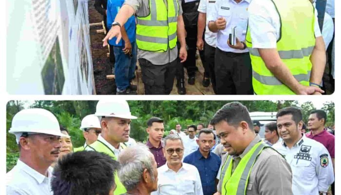 Bobby Nasution Mulai Bangun SMKN 1 Gido, Relokasi Sekolah Langganan Banjir ke Lokasi yang Lebih Layak