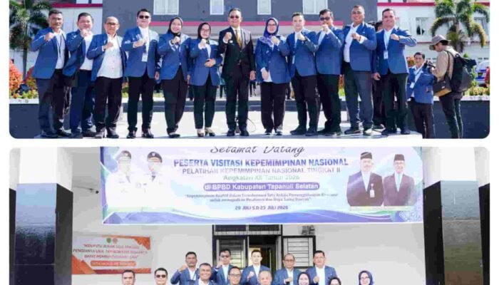 Peserta PKN Tingkat II Angkatan XII Lakukan Visitasi Kepemimpinan Nasional di Tapanuli Selatan, Dorong Transformasi Mitigasi Bencana Berbasis Data