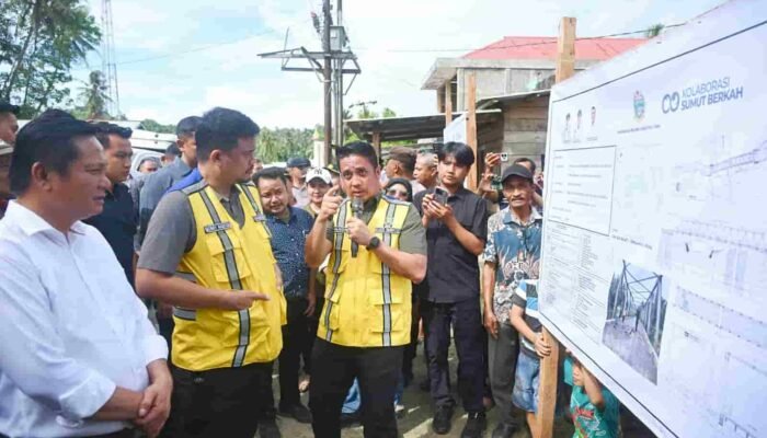 Bobby Nasution Pastikan Pembangunan Jalan dan Jembatan Jalur Barat Nisel-Nisbar Dimulai Agustus