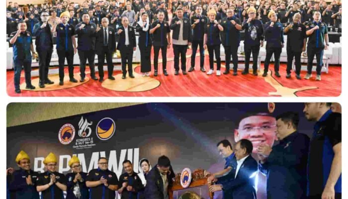 Gubernur Bobby Nasution Ajak Kader GP Nasdem Perkuat Nasionalisme dan Perangi Narkoba