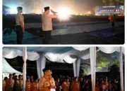 Bobby Nasution Bermalam Bersama Ribuan Pramuka, Api Unggun Kobarkan Semangat Jamdasu XI