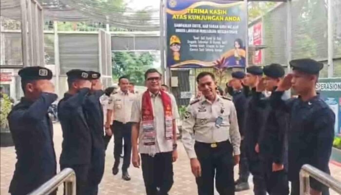 Rutan Kelas I Labuhan Deli Terima Kunjungan Staf Khusus Kemenimipas