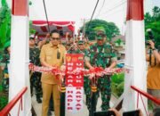 Pangdam I/BB dan Wali Kota Medan Resmikan Jembatan Perintis Garuda, Hubungkan Kembali Medan Polonia-Johor-Maimun