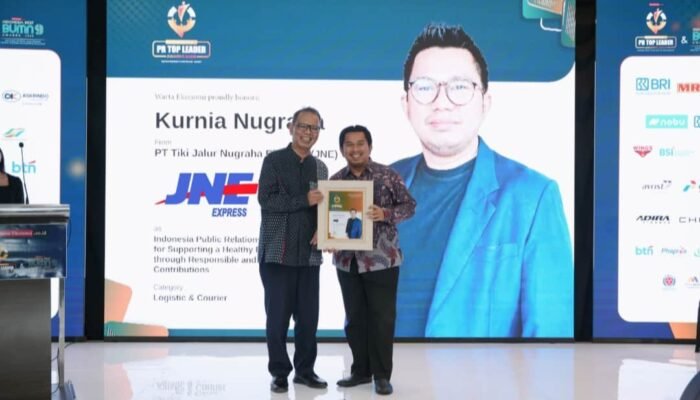Kurnia Nugraha Raih Penghargaan Indonesia Public Relations Top Leader 2026