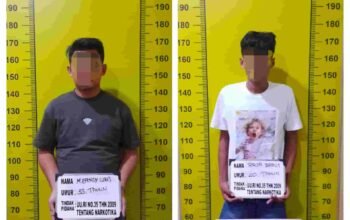 Polresta Deli Serdang Bekuk Dua orang Pengedar Narkoba di Pagar Merbau