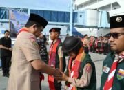 Bobby Nasution Lepas 1.179 Pramuka Sumut ke Jamnas XII, Pesan Jaga Nama Baik Daerah