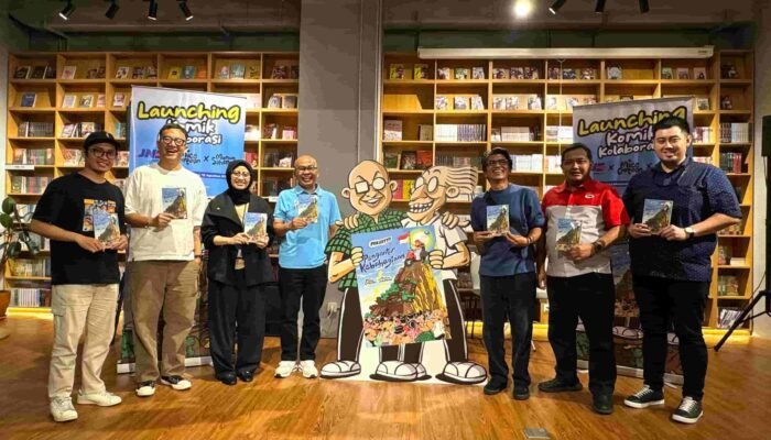 JNE dan GRASINDO Luncurkan Komik Pengantar Kebahagiaan, Mengangkat Kisah Para Kurir yang Menghubungkan Kebahagiaan