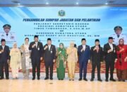 Gubernur Bobby Lantik Timur Tumanggor Jadi Pj Sekda, Ingatkan Jaga OPD dan Pengelolaan Anggaran